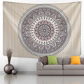 DecorBites™ Indian Mandala Tapestry Wall Hanging Beach Shawl Mat Blanket Bohe Tapestries