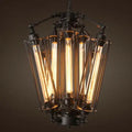 DecorBites™ Industrial 8-Head Hanging Pendant Lamp for Cafe Dining Room and Bar