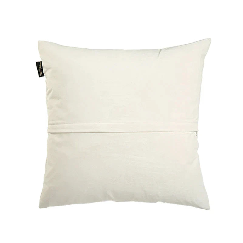 DecorBites™ Intersecting Geometric Velvet Printed Cushion Cover - Modern Nordic Sofa Decor 50x50cm