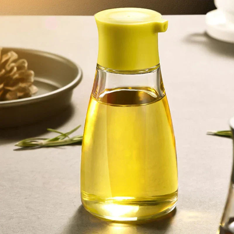 DecorBites™ 170ML Seasoning Bottle with Leak-Proof Design for Oil, Soy Sauce & Vinegar
