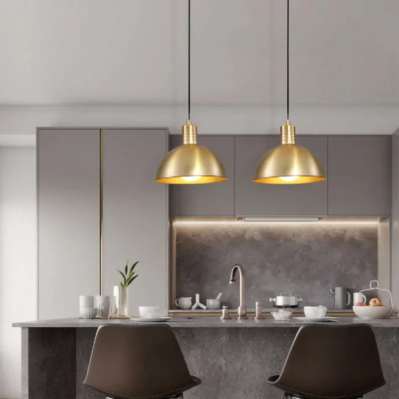 ثريا DecorBites™ الذهبية LED E27 لغرفة النوم والدراسة
