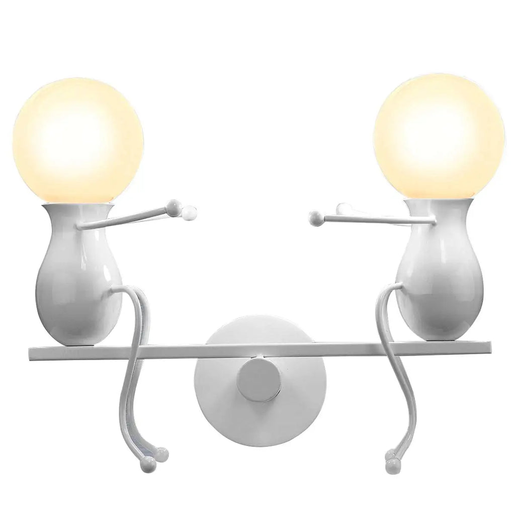 DecorBites™ Creative LED Wall Light Indoor Wall Sconce Modern Art Decor Iron E27