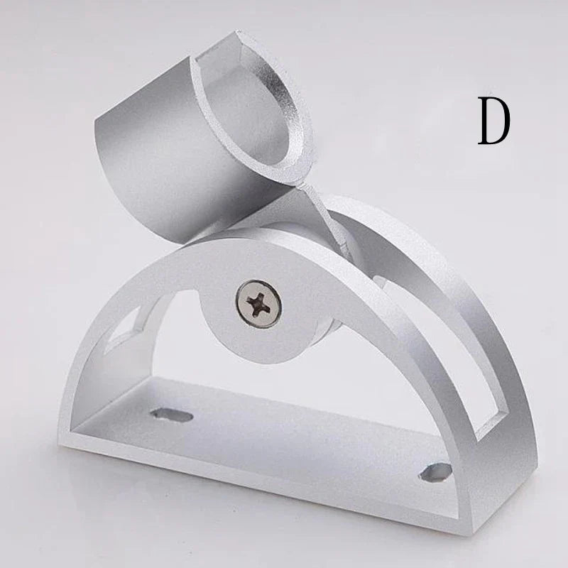 DecorBites™ Adjustable Aluminum Rain Head Holder for Shower - Wall Mounted, Rustproof Stand