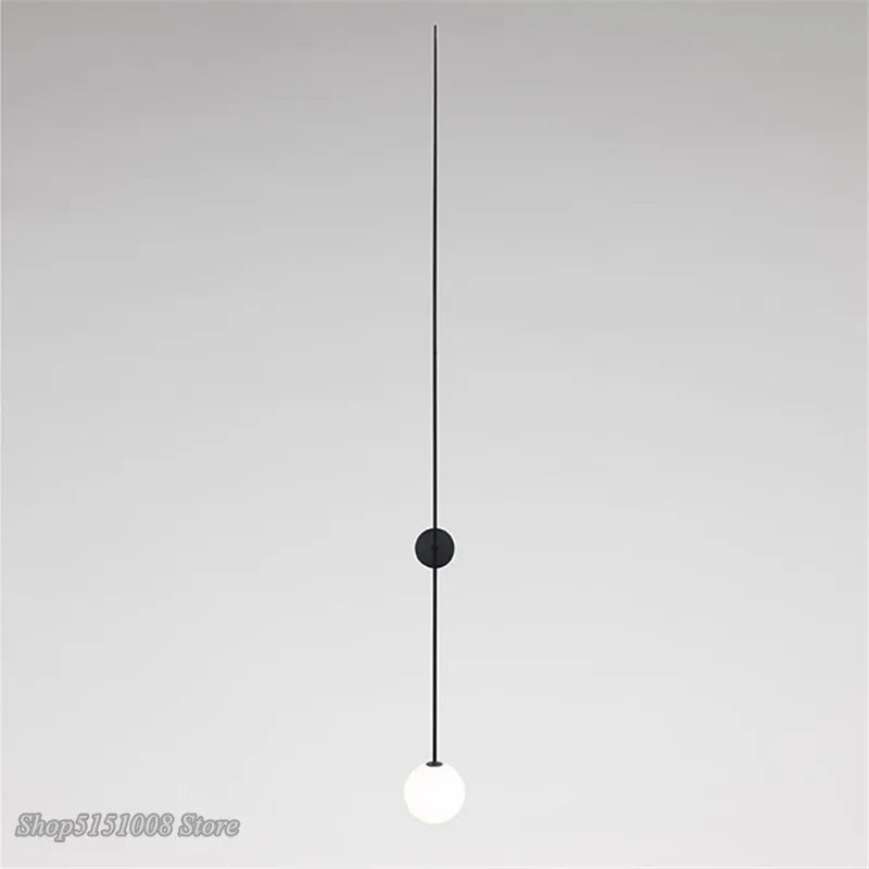 مصباح حائط DecorBites™ الكروي الزجاجي LED للديكور العصري البسيط