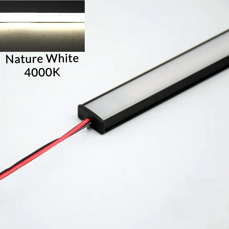 AC220V U-Shape LED Bar Strip Light Aluminum Profiles by DecorBites™ - Under Cabinet Tube Linear Lighting