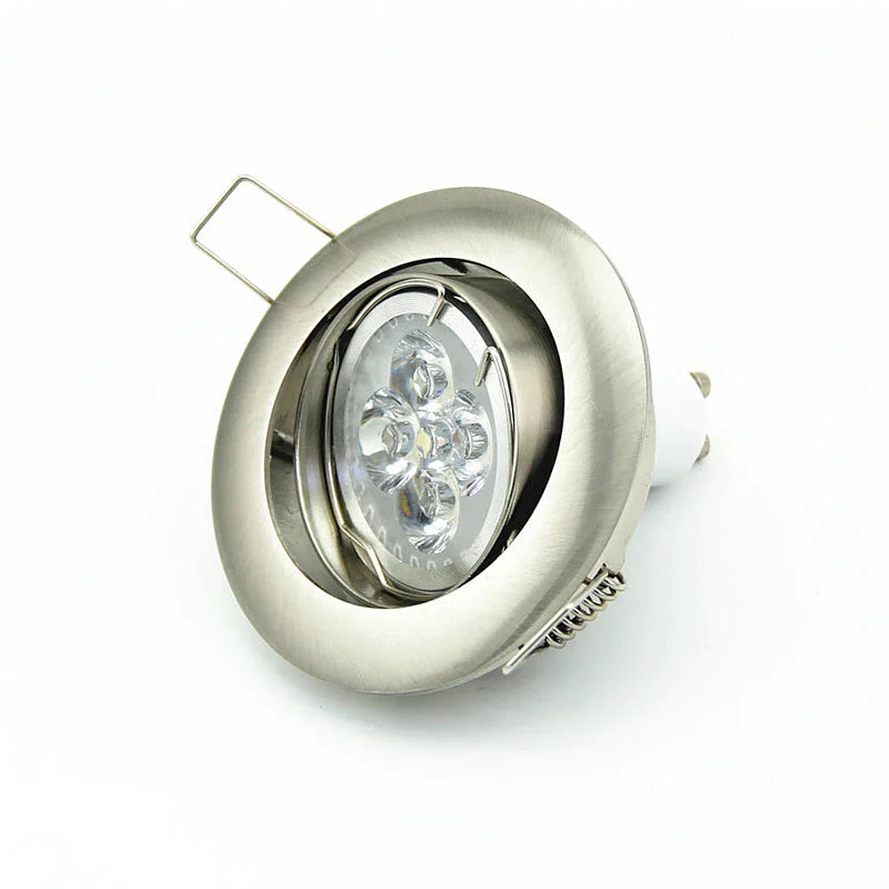 DecorBites™ مصباح سقف غائر LED قابل للتعديل حامل مقبس مصباح GU10/MR16 قاعدة أضواء كاشفة