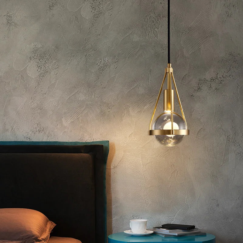 DecorBites™ Crystal Ball Pendant Lights - Nordic Modern Design for Home Lighting
