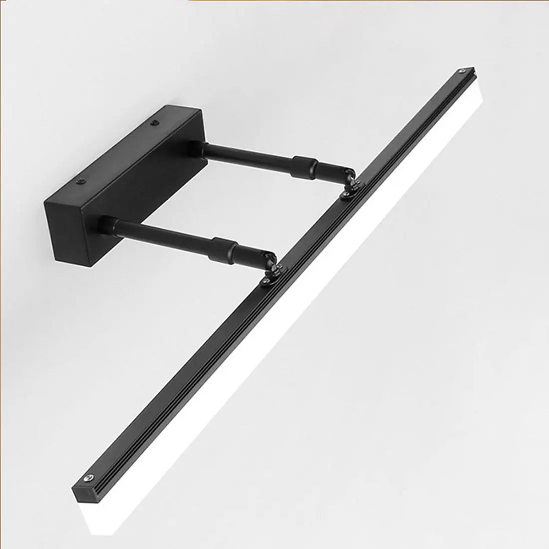 DecorBites™ LED Vanity Lights for Bathroom Mirror Lighting Cabinet - Black Silver Chrome