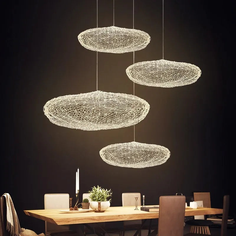 DecorBites™ Cloud Light: Nordic Designer Pendant Lamp for Bedroom, Hotel, Restaurant, Bar