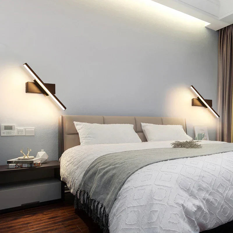 DecorBites™ Adjustable LED Wall Sconce Modern Bedroom Lamp
