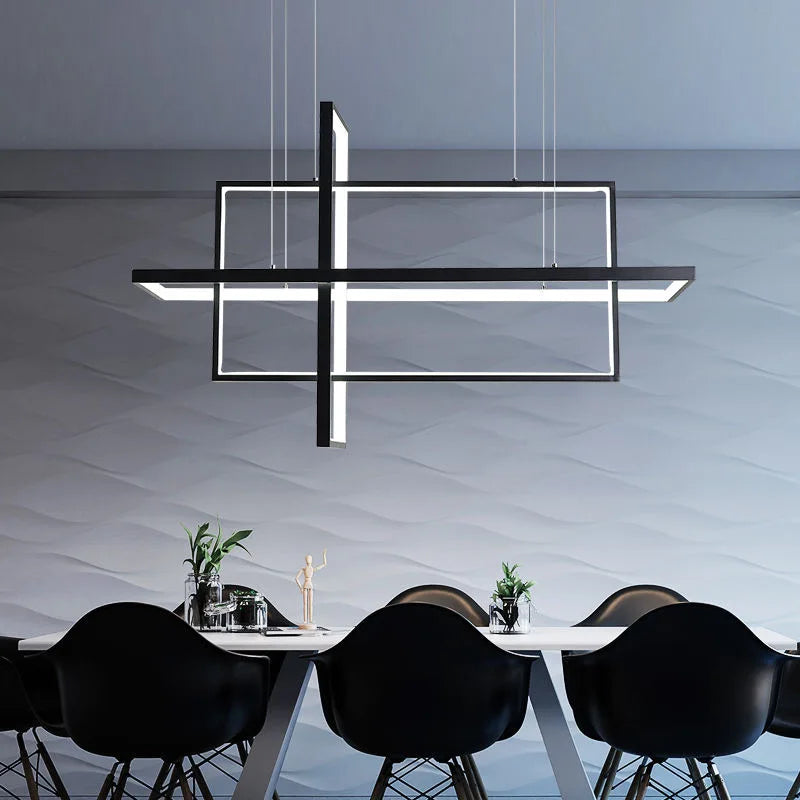 DecorBites™ Geometric Aluminum Pendant Lights for Living Bedroom Restaurant Dining Kitchen Home Décor