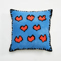 DecorBites™ Embroidered Daisy Dandelion Cushion Cover 45x45cm for Sofa Bed Chair Living Room