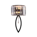 DecorBites™ Crystal LED Black Wall Lamp for Bedroom, Living Room, and Aisle