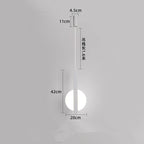 Nordic Minimalist Metal Bedside Pendant Light