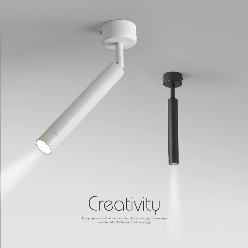 Plafonniers spots orientables à LED DecorBites™ pour mur de fond et allée
