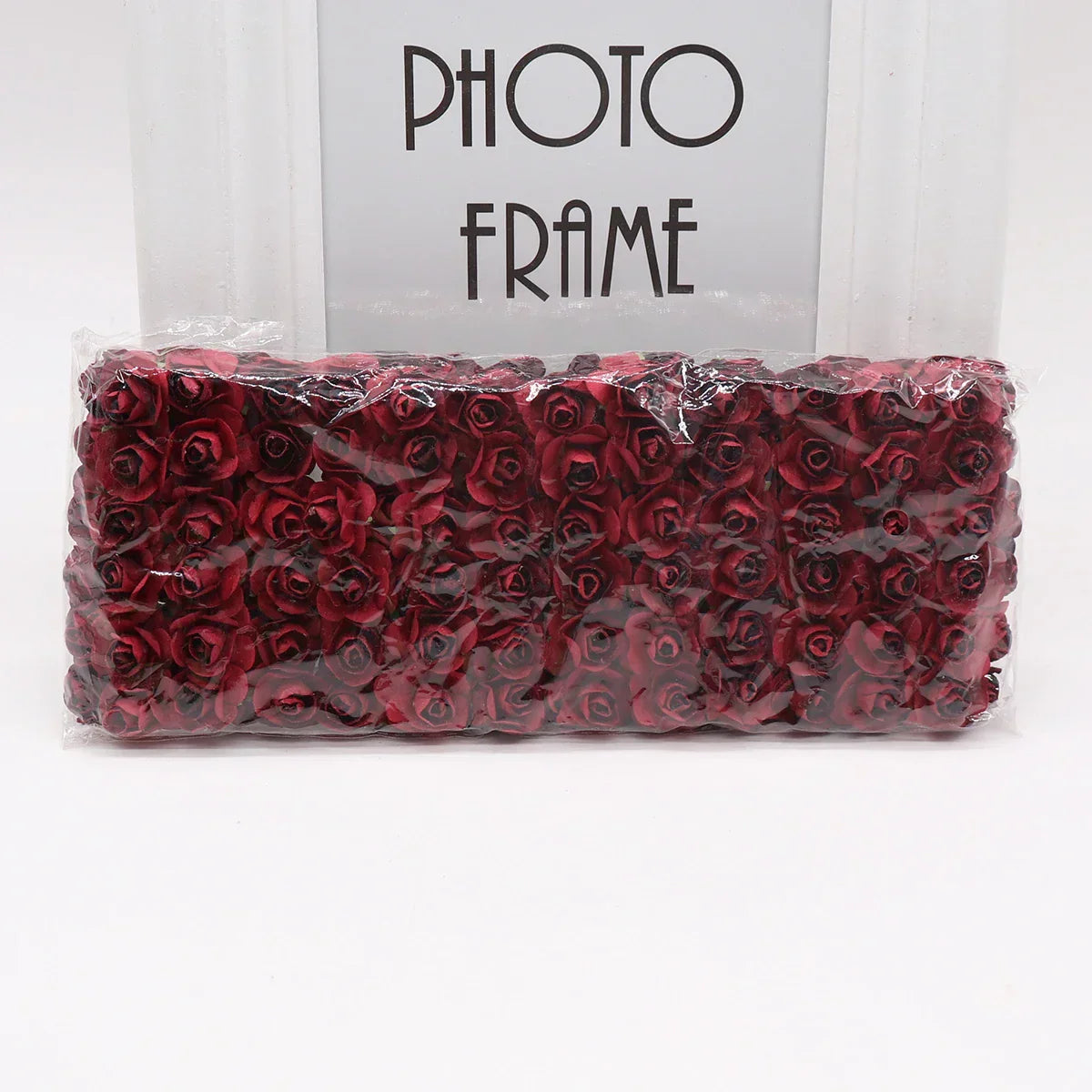 DecorBites™ 144pcs 2cm Artificial Paper Flowers for Wedding DIY Decoration