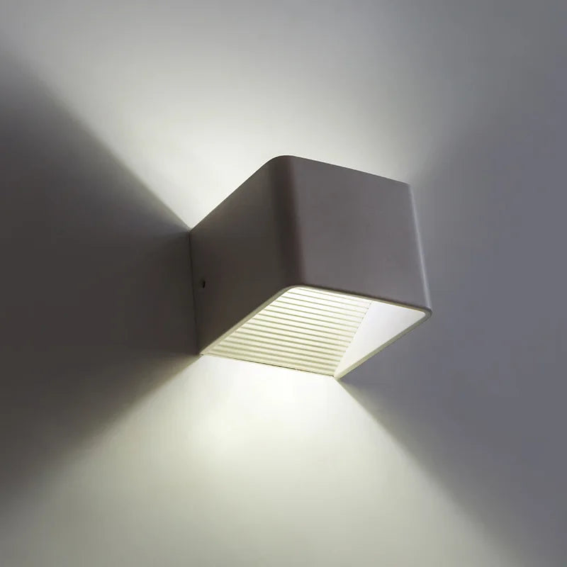 DecorBites™ مصباح جداري LED 5 واط بسيط من الألومنيوم لغرفة النوم لغرفة المعيشة إضاءة منزلية