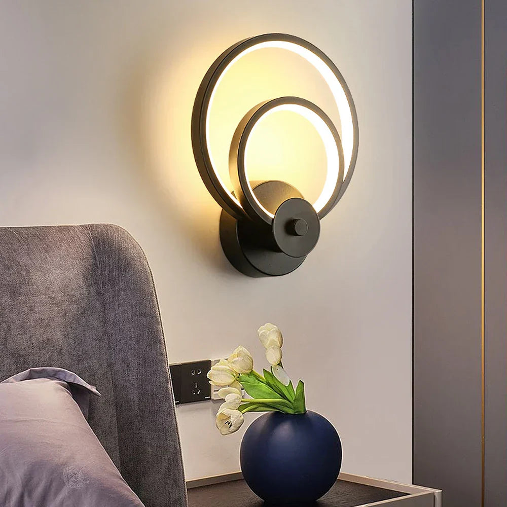 DecorBites™ LED Wall Light: Modern Bedroom Bedside Lamp, Living Room Sconce, Home Decor Lighting