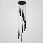 Dimmable Brushed Stainless Cone LED Pendant Light