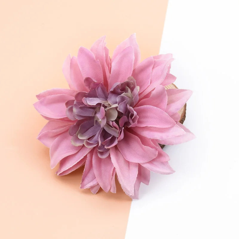 DecorBites™ 100pcs Silk Gerbera Flowers for Christmas, Wedding, DIY, Scrapbooking, Gifts