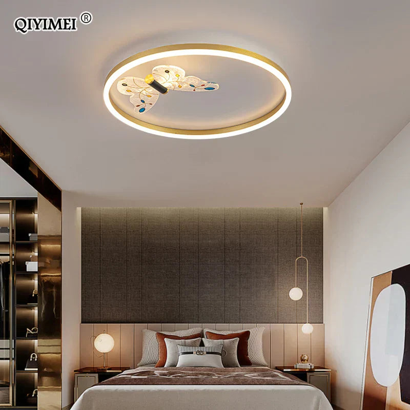 ثريا DecorBites™ LED: إضاءة داخلية عصرية لغرفة النوم، الدراسة، غرفة المعيشة - مصابيح لوستر