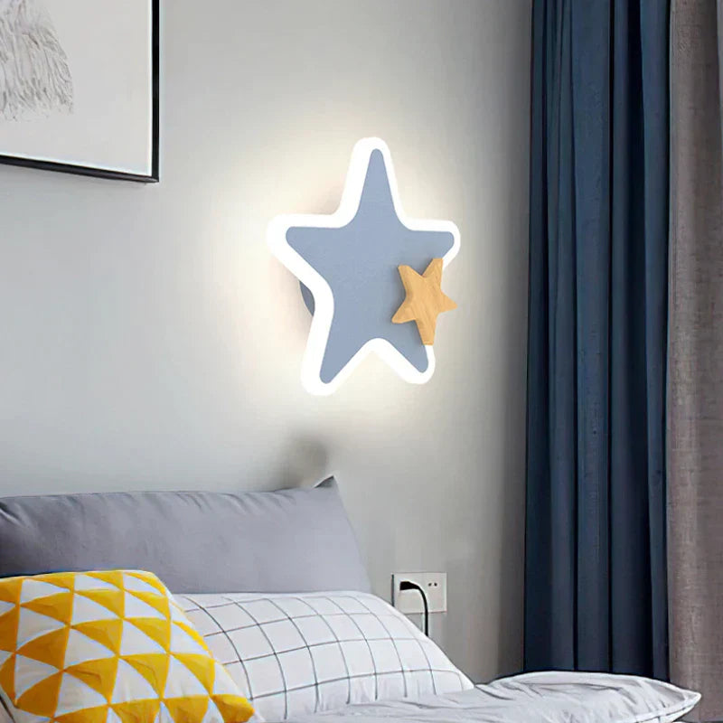مصباح حائط LED بتصميم كرتوني للأطفال من DecorBites™: إضاءة غرفة نوم عصرية، لطيفة، ومبتكرة