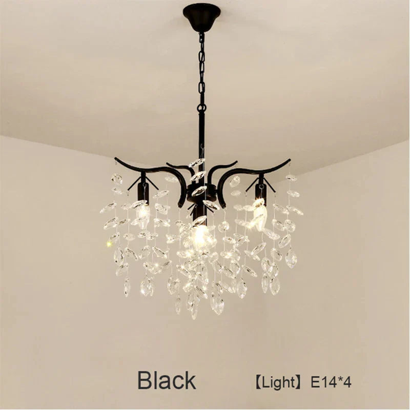 ثريا كريستال LED من DecorBites™: إضاءة داخلية فاخرة للمنزل والمطبخ وغرفة المعيشة