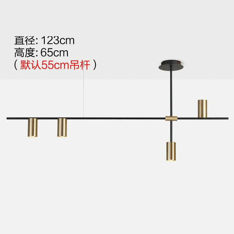 DecorBites™ Gold Chandelier Light Modern Designer Art Living Room Dining Room E27