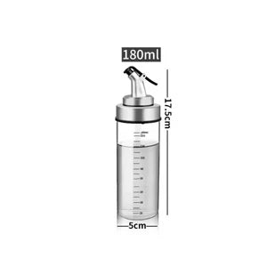 DecorBites™ Glass Seasoning Dispenser Bottle for Oil and Vinegar Storage - Kitchen Accessories