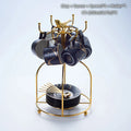 DecorBites™ 200ml Marble Ceramic Tea Set with Spoon and Saucer