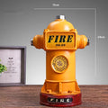 DecorBites™ 24cm Fire Hydrant Piggy Bank & Fire Extinguisher Figurine Home Decor