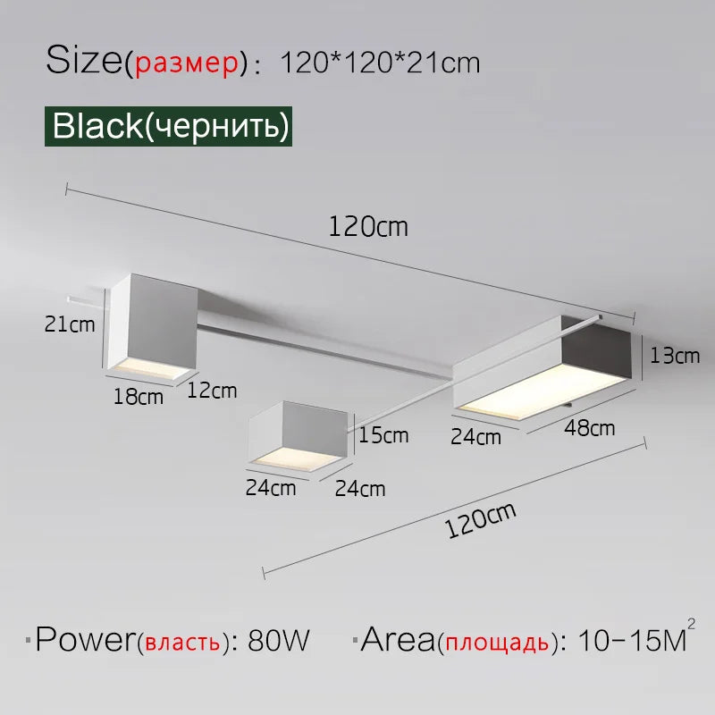 DecorBites™ LED Ceiling Lamp Modern Minimalist Dining Bedroom Lights