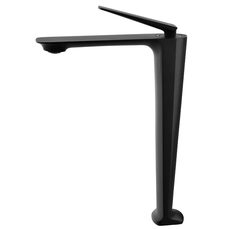 DecorBites™ Brushed Gold Basin Faucet - Hot/Cold Sink Tap - Deck Mount Mixer