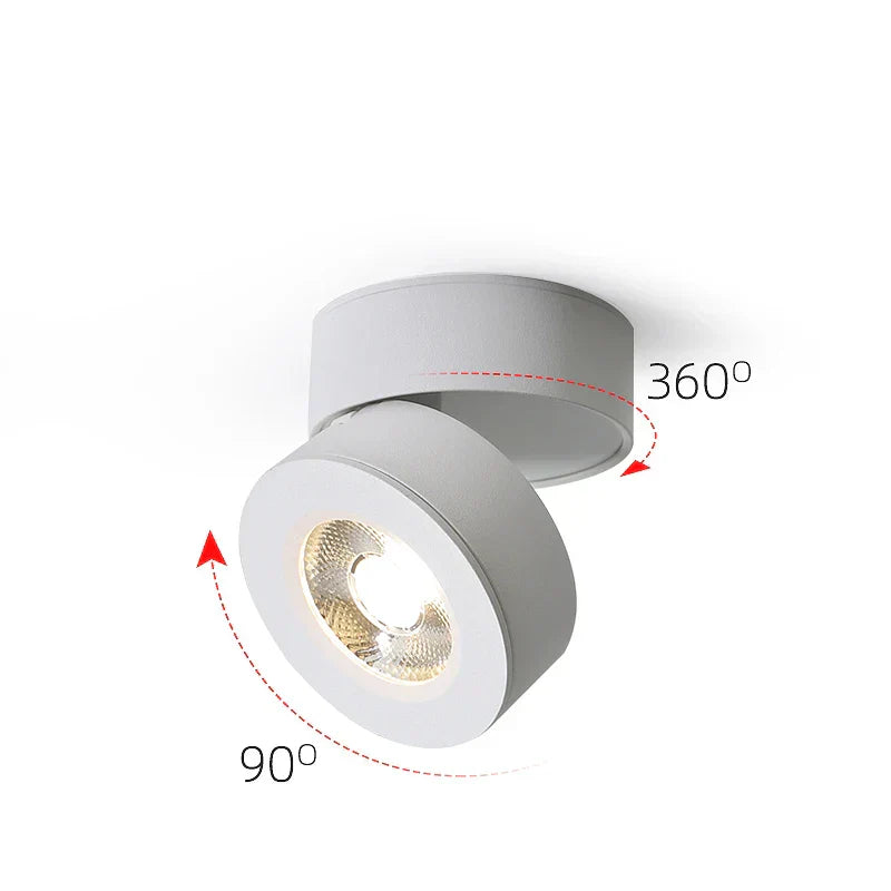 Plafonniers spots orientables à LED DecorBites™ pour mur de fond et allée