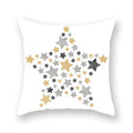DecorBites™ Geometric Star Stripe Print Pillowcase - Wholesale, 45x45cm