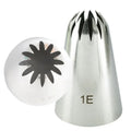 DecorBites™ Large Stainless Steel Pastry Tips Set for Cake Decorating and Baking