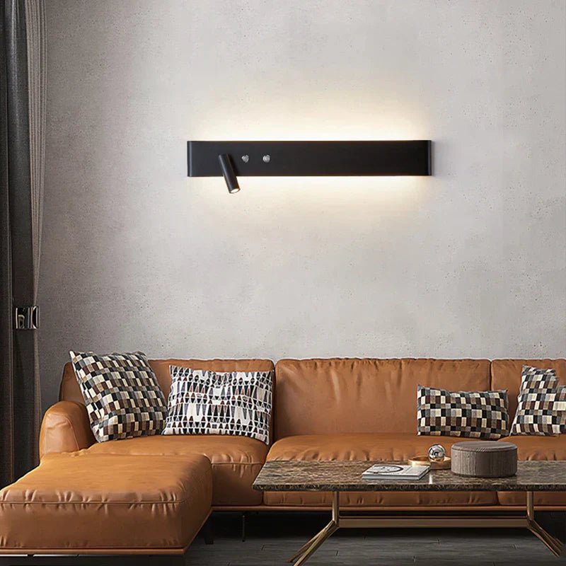 مصباح حائط LED قابل للتعديل من DecorBites™ لإضاءة عصرية للقراءة وغرف النوم