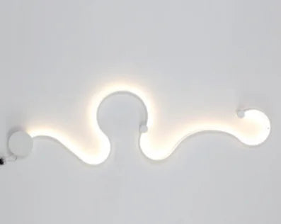 مصابيح حائط LED من DecorBites™ من الألومنيوم لديكور إضاءة المنزل