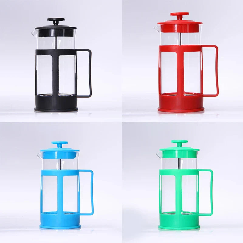 DecorBites™ 350ml Plastic Coffee French Press Maker Pot Moka Machine Percolator Tool