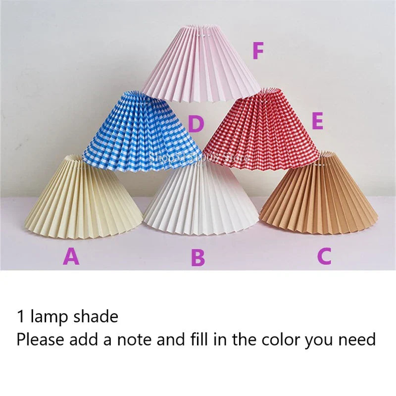 Lampes de table japonaises DecorBites™ en céramique Abat-jour plissé pour salon Éclairage chaleureux pour chambre