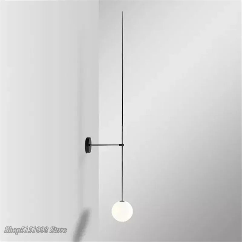 مصباح حائط DecorBites™ الكروي الزجاجي LED للديكور العصري البسيط