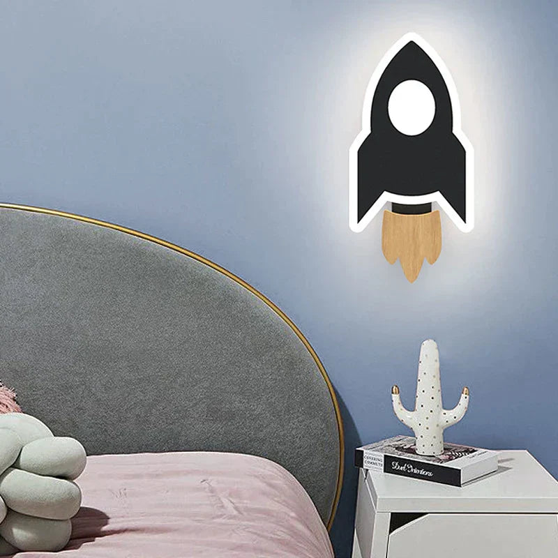 مصباح حائط LED بتصميم كرتوني للأطفال من DecorBites™: إضاءة غرفة نوم عصرية، لطيفة، ومبتكرة
