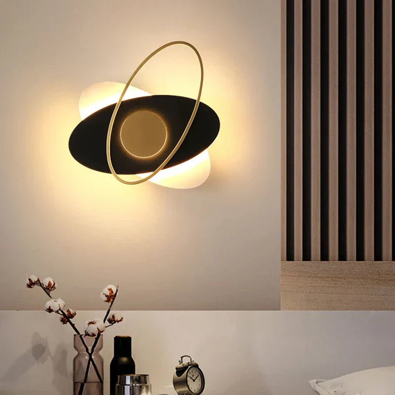 فانوس حائط أكريليك DecorBites™ لغرفة المعيشة وغرفة النوم وإضاءة ممرات الفنادق