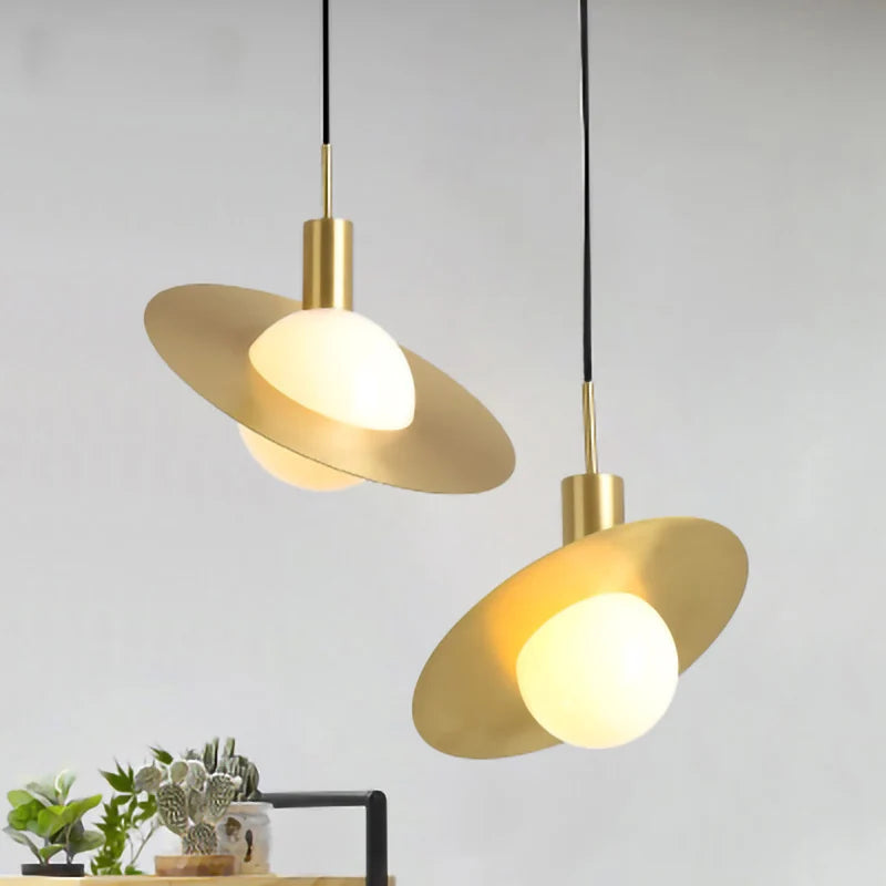 DecorBites™ Gold Modern Chandeliers E27 LED Lights for Home Decoration