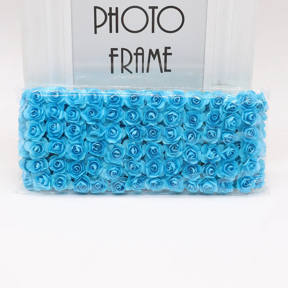 DecorBites™ 144pcs 2cm Artificial Paper Flowers for Wedding DIY Decoration