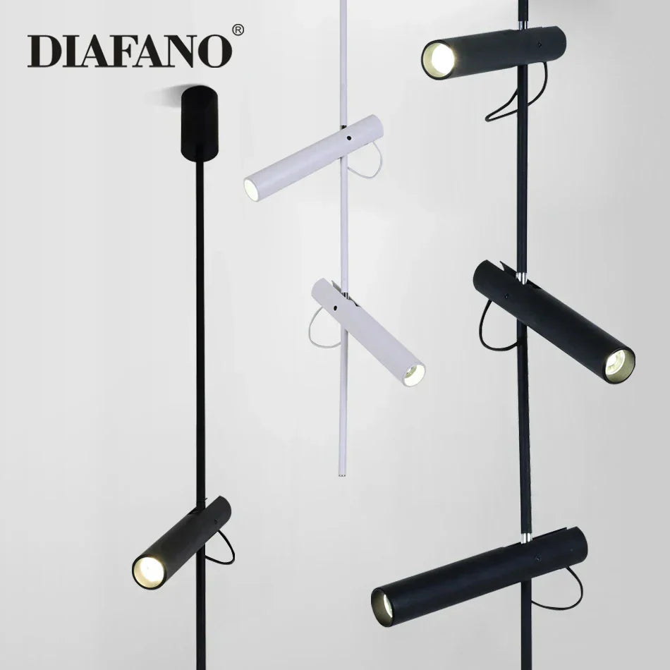 DecorBites™ مصباح LED كاشف قابل للتعديل 10 وات لمعرض الفنون وعرض الصور - تيار متردد 90-260 فولت