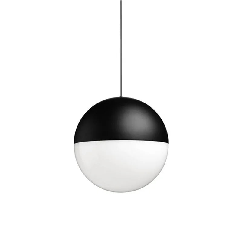 DecorBites™ Geometric Glass Ball LED Pendant Chandelier Ceiling Lamp for Living Dining Bedroom