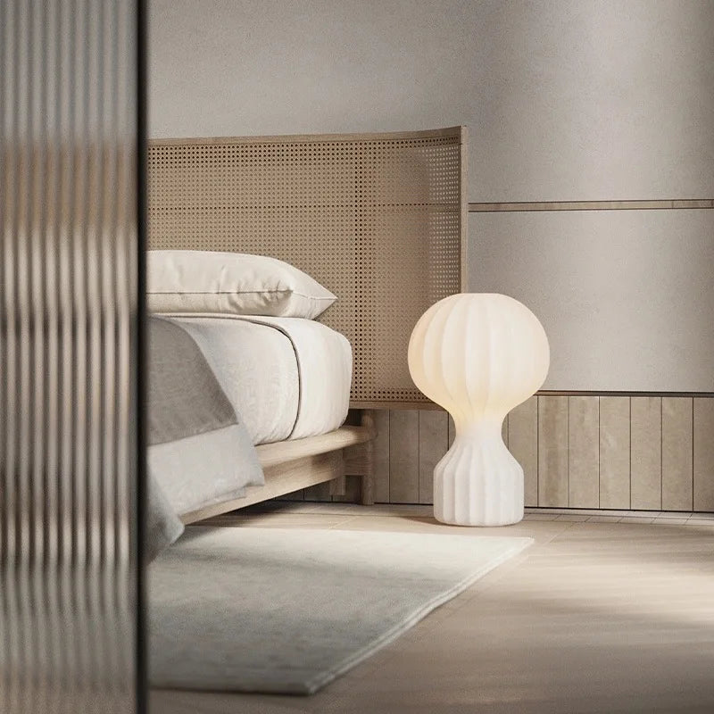 DecorBites™ Gatto Silk Table Lamp Modern Minimalist Bedroom LED