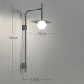 DecorBites™ Industrial Style Wall Lamp for Bedroom Living Room Staircase Background Lighting