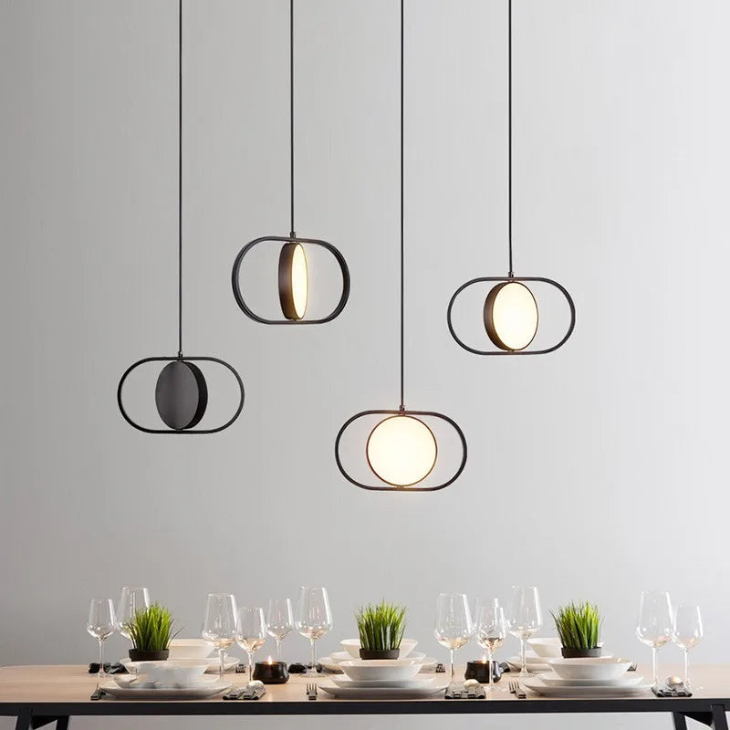 DecorBites™ Gold Trumpet Pendant Light - Modern LED Nordic Hanging Lamp for Home Decor